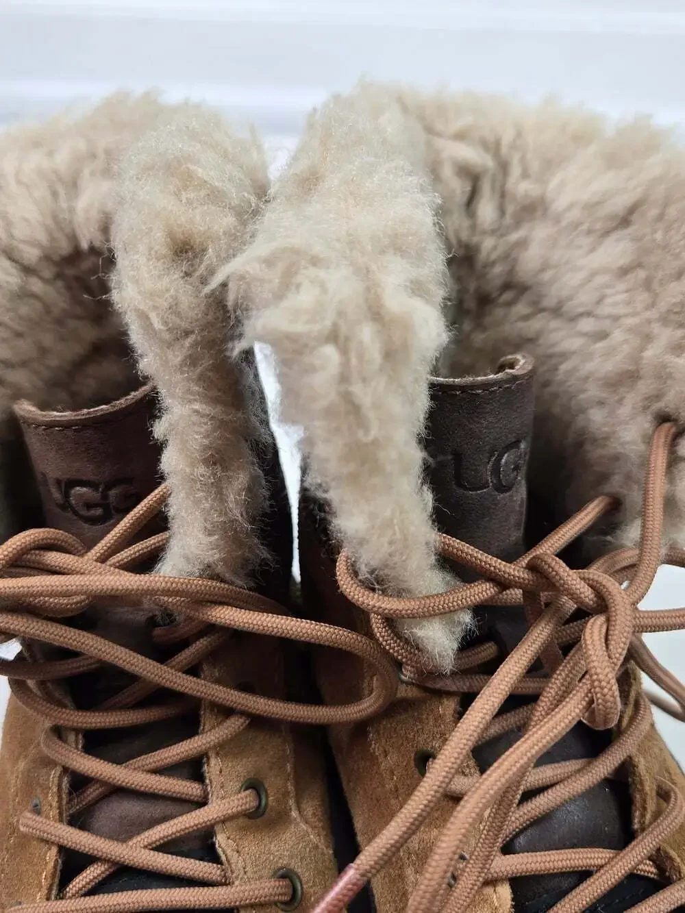 UGG Baxter Snow Boots Toddler Size 2 Shearling Winter Duck Boots